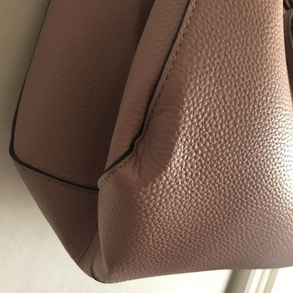 NANETTE LEPORE Large Leather Dusty Pink Handle Bag - Picture 7 of 8